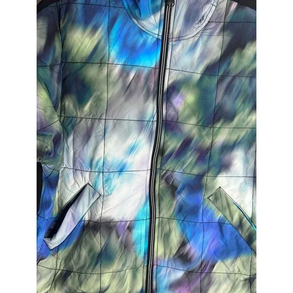 Free People FP Movement Pippa Packable Puffer Jacket Blurry Flower Combo Size S - Picture 5 of 6